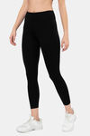 Amante High Rise Anti Microbial Leggings - Jet Black — thumbnail 2